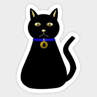 Bastet Egyptian Cat Goddess Sticker